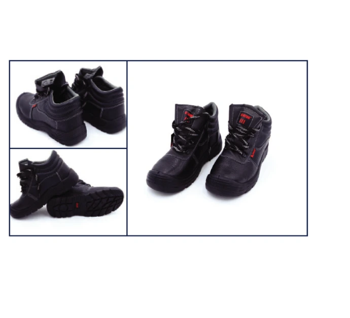 HAM Industrial high ankle safety boots for industrial sites