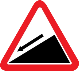 60 Cm Round Signs 079  steep