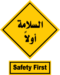 90 Cm Triangle Sign 093 safety first