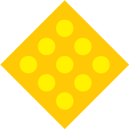 45x45 Cm Triangle Sign 091 Object warning